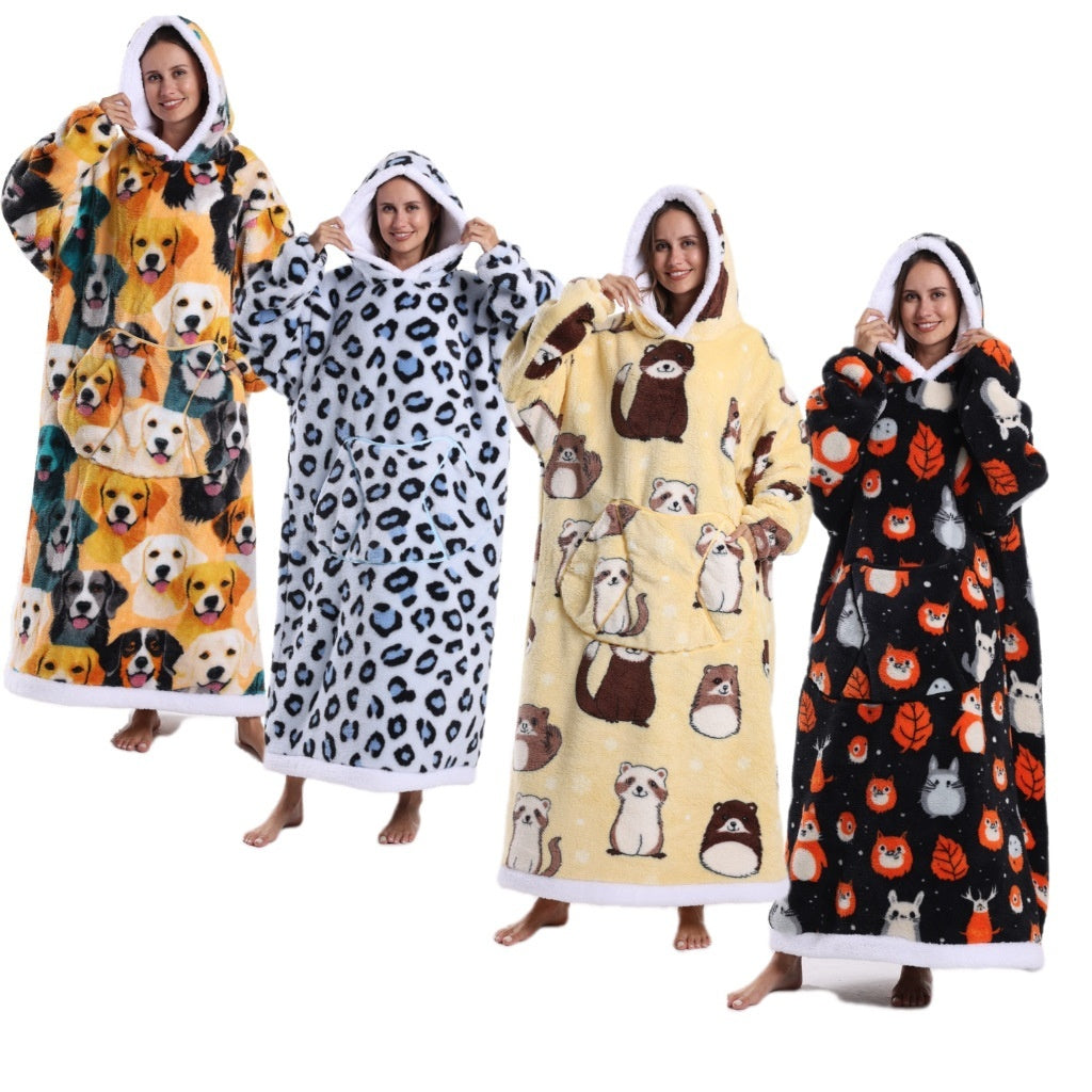 Plaid Géant Halloween™ : Le Confort Ultime en Mode Citrouille !