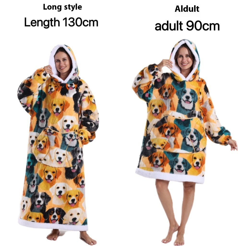 Plaid Géant Halloween™ : Le Confort Ultime en Mode Citrouille !