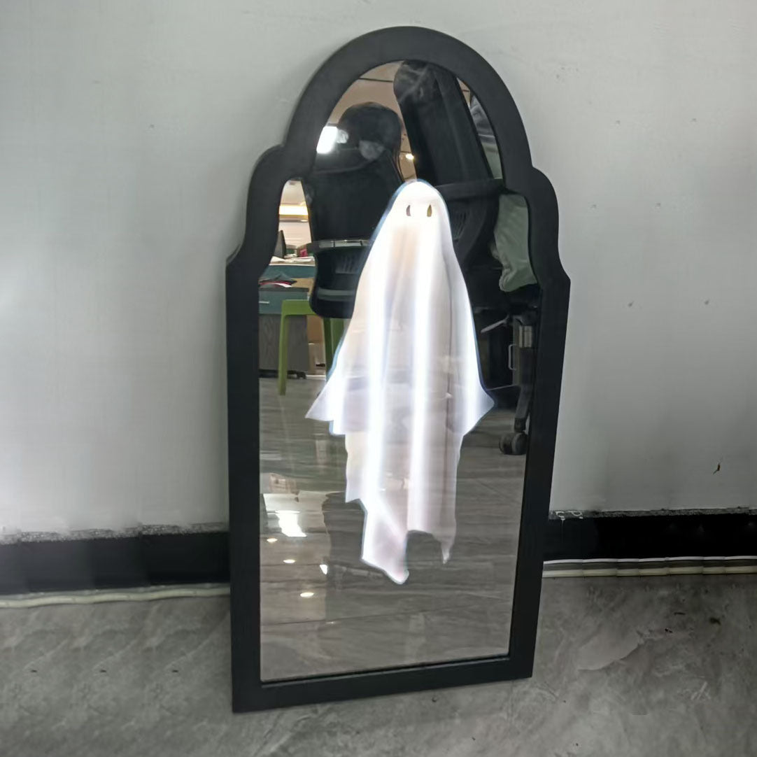 Miroir Holographique Hanté "L'Esprit de Cro Neon"