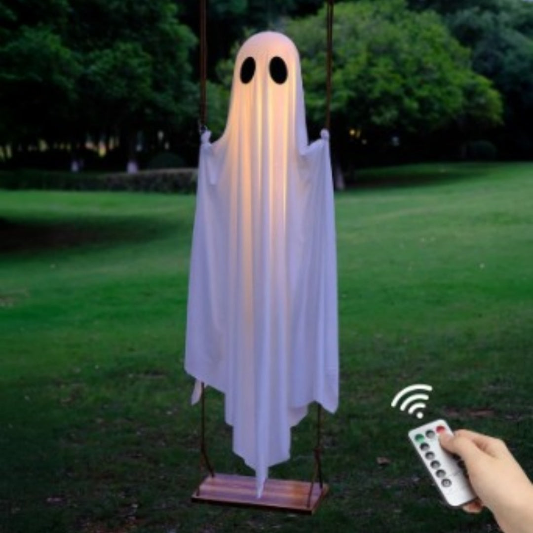 Le Fantôme Hanté qui Se Balance : La Pièce Maîtresse d'Halloween !