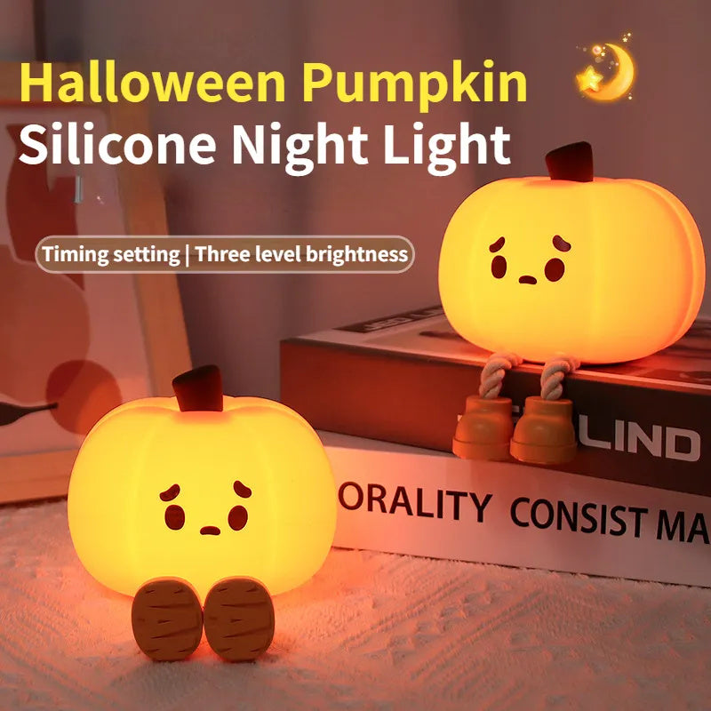 Veilleuse Citrouille d'Halloween